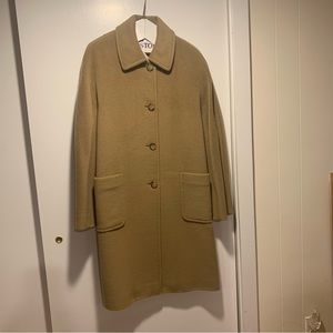 Wool/cashmere winter coat made in Italy